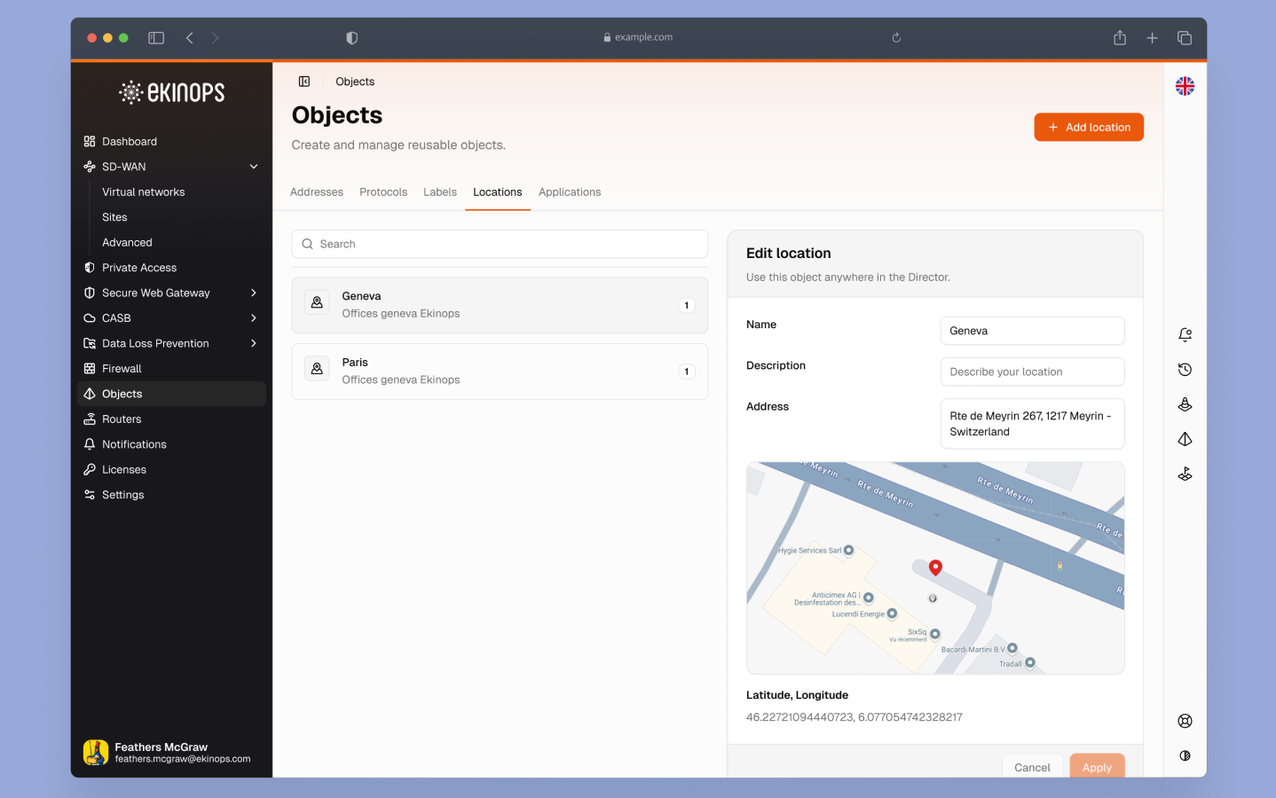 Ekinops / Director UI - After